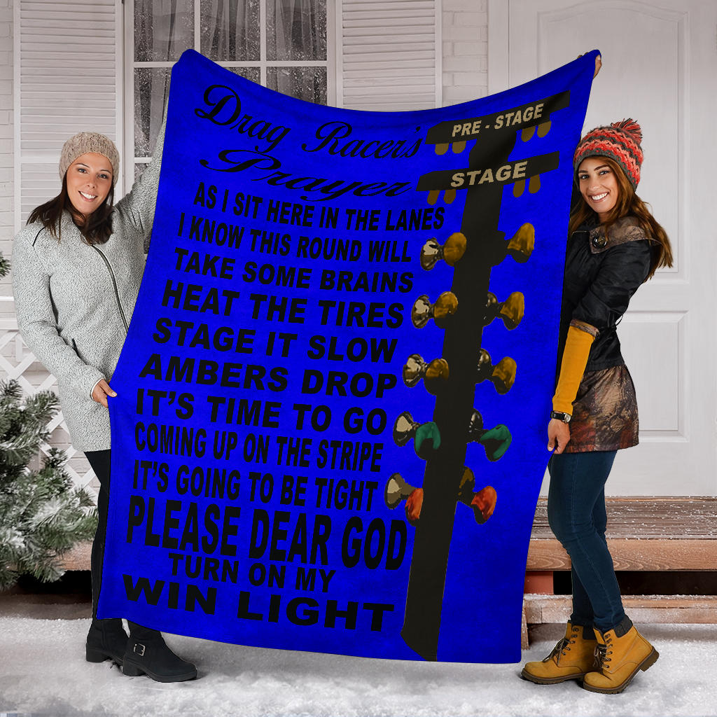 Drag Racer's Prayer Blanket