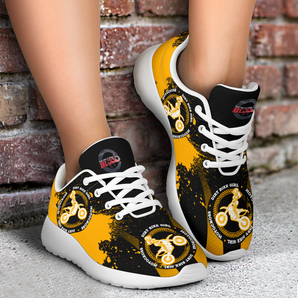 Dirt Bike Girl Sneakers