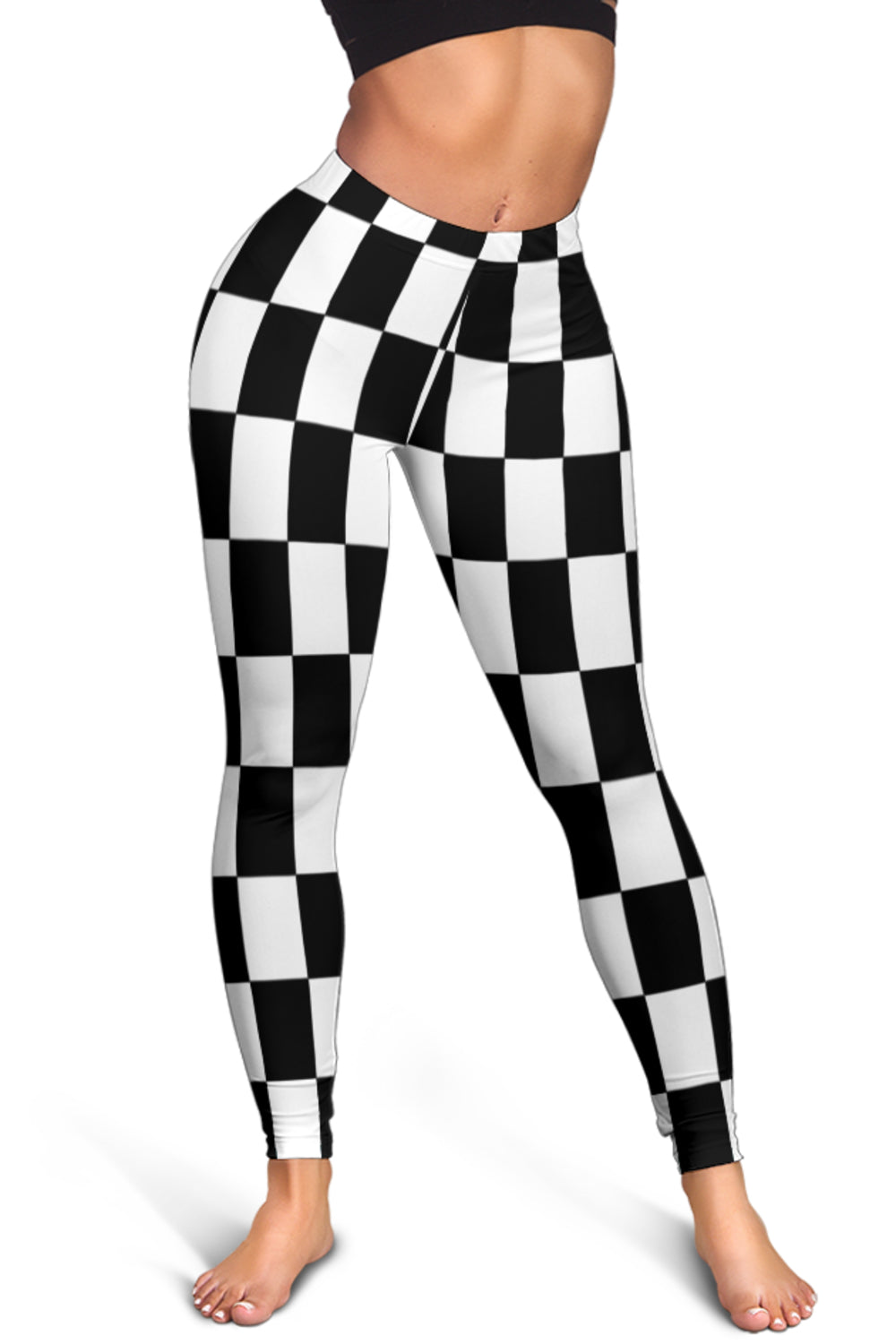 Racing Checkered Leggings