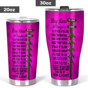 Drag Racer's Prayer Tumbler