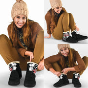 Drag Racing Cozy Winter Boots