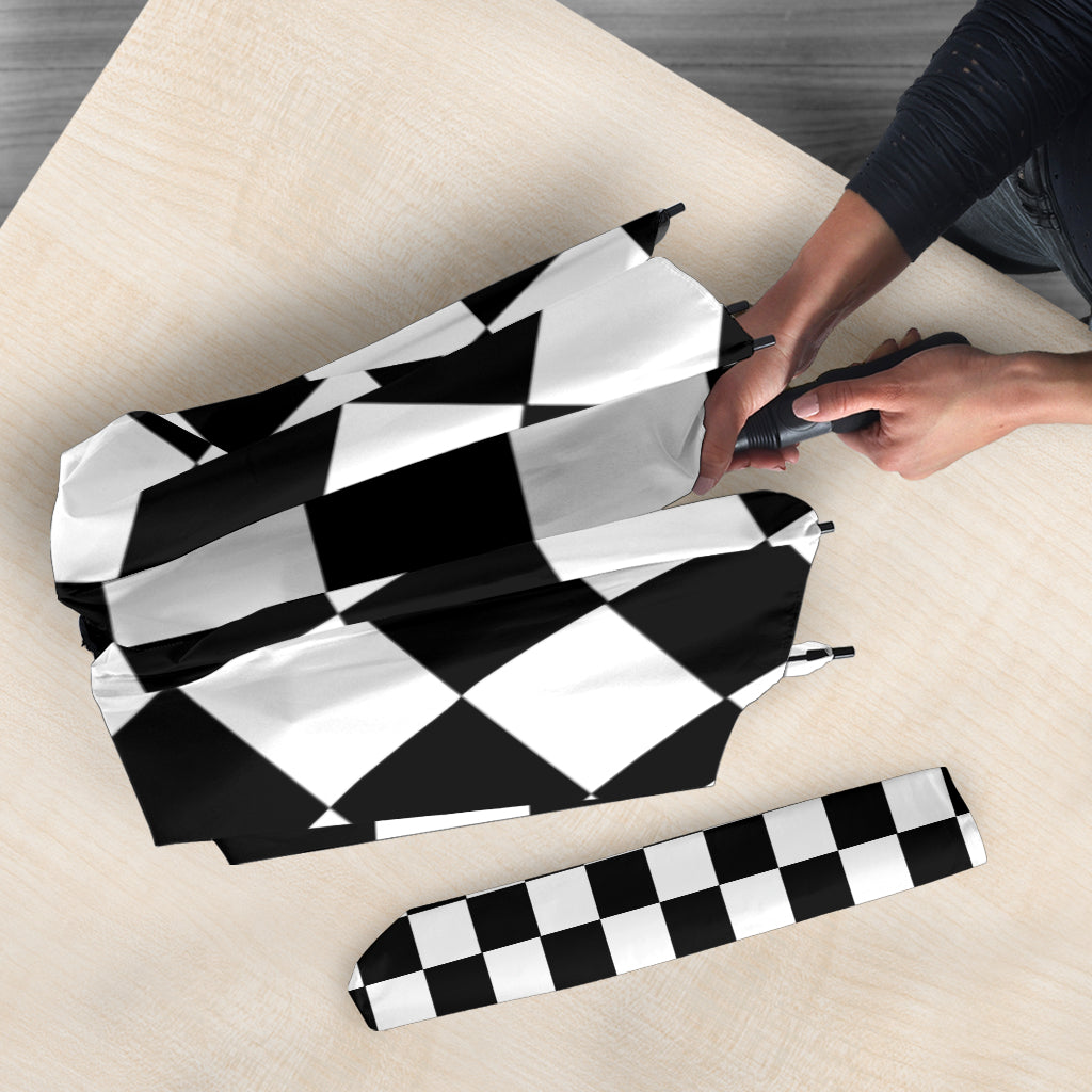 Racing Checkered Flag Umbrella