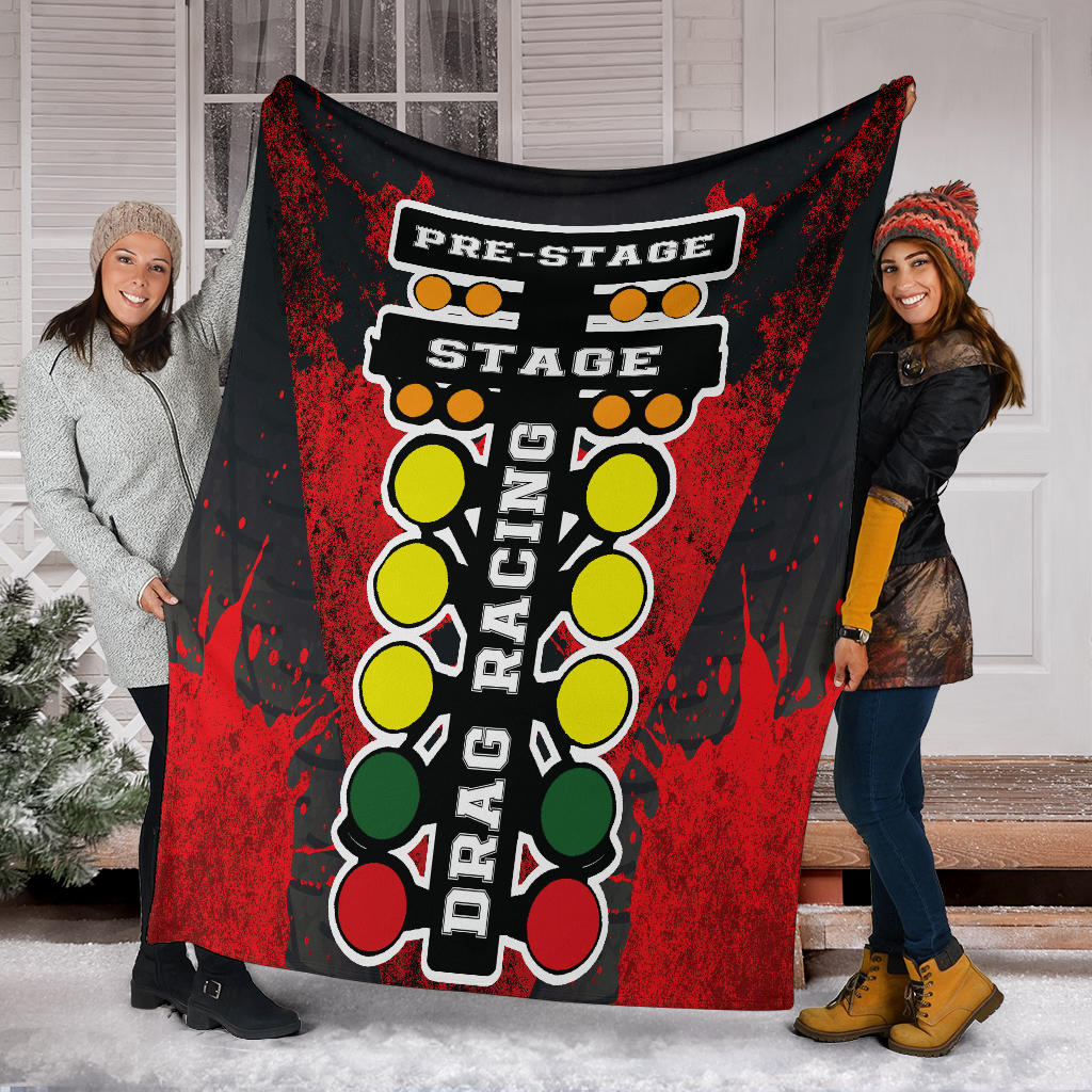Drag Racing Blanket