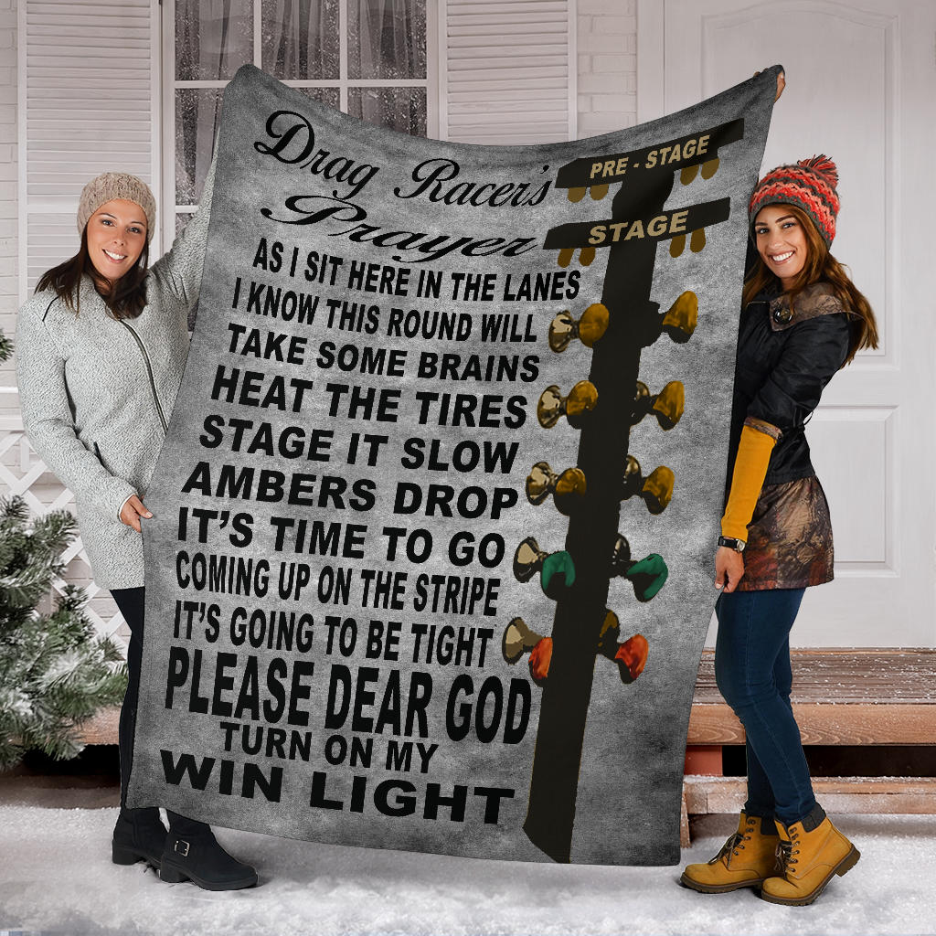 Drag Racer's Prayer Blanket