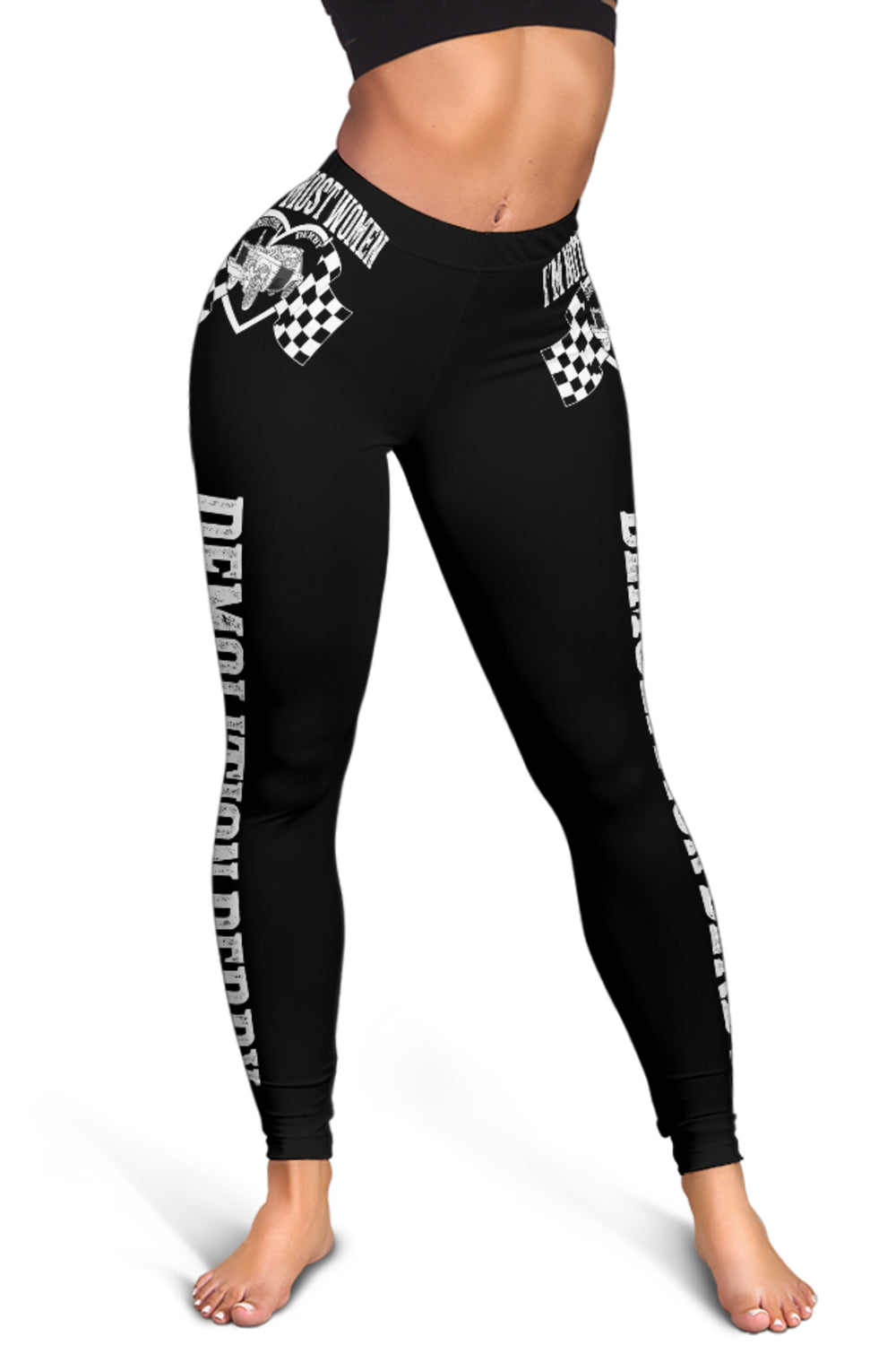 demolition derby leggings