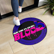 Racing Is In My Blood Custom Shaped Door Mat