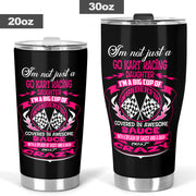 Go Kart Racing Daughter Tumbler