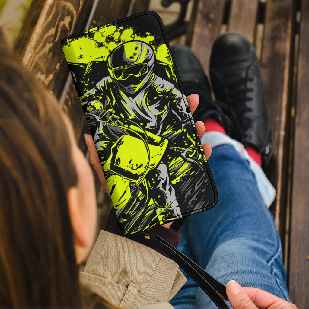 Motocross Clutch Purse