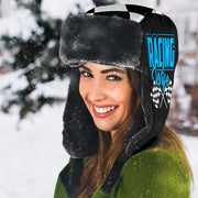Racing Wife Checkered Trapper Hat