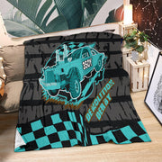 Custom Demolition Derby blanket