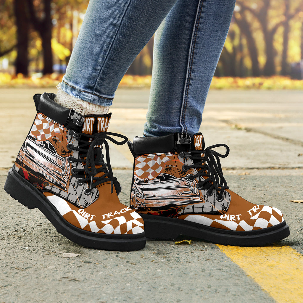 Dirt Track Racing All-Season Boots RBLM