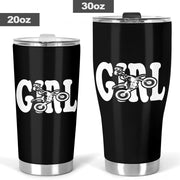 Motocross Girl Tumbler
