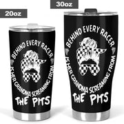 racing grandma tumbler
