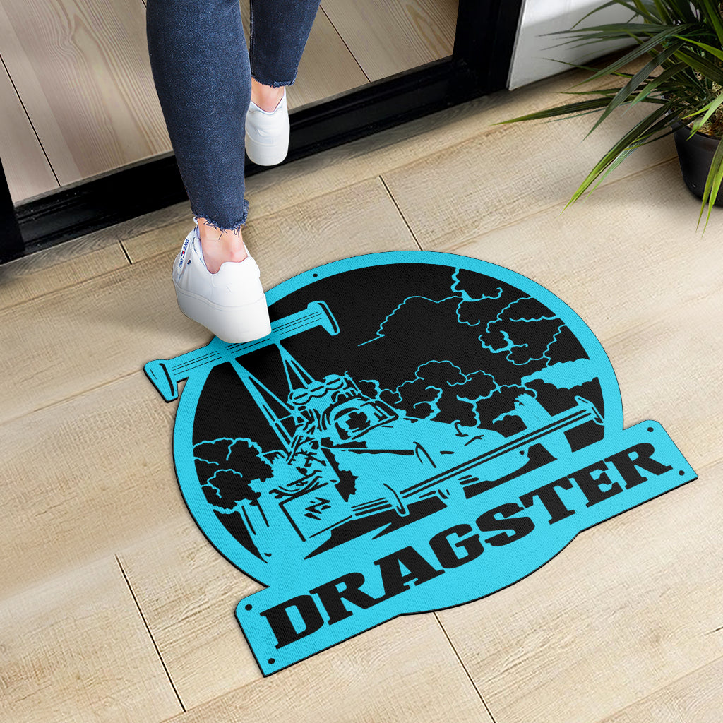 Custom Shaped Dragster Door Mat