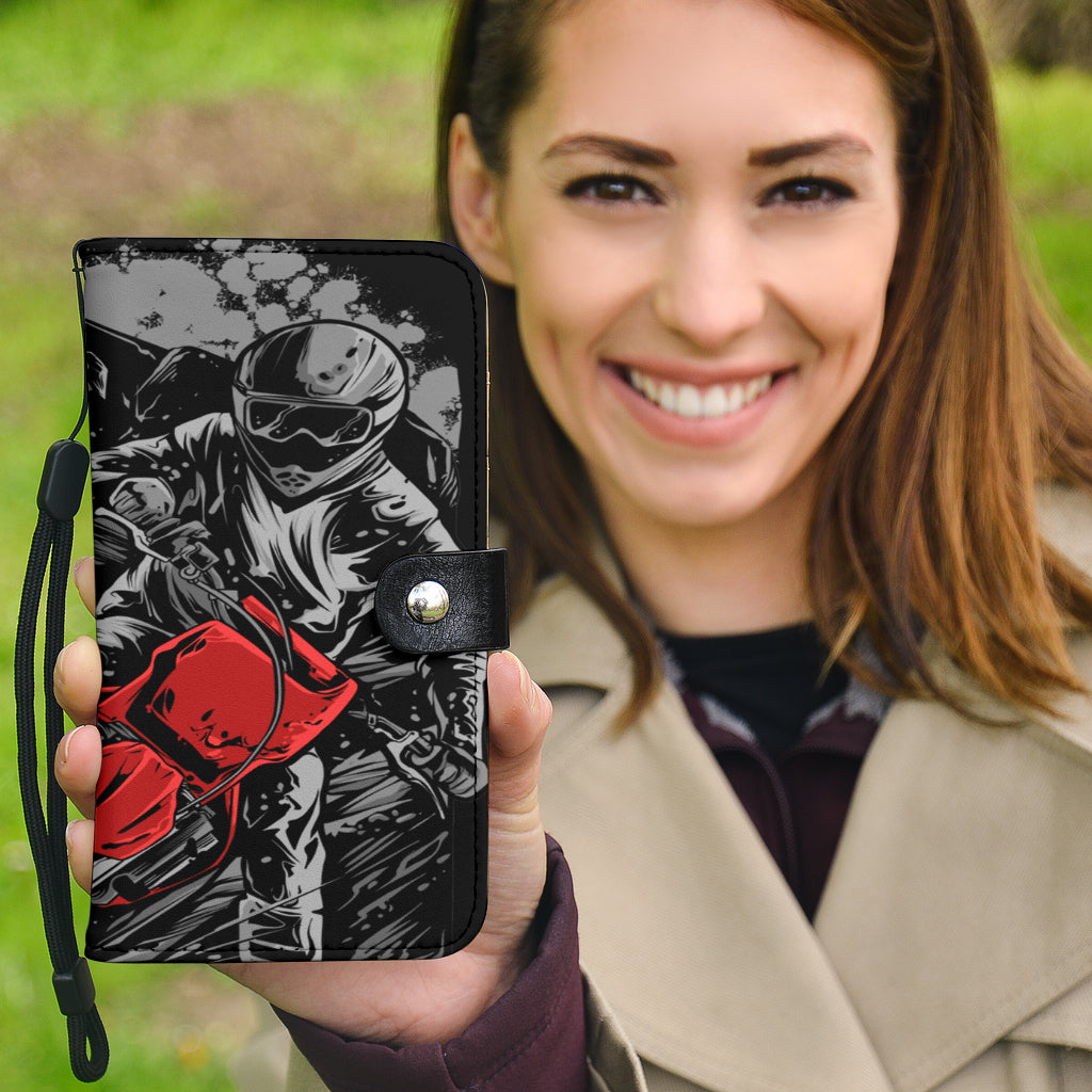 Motocross Wallet Phone Case