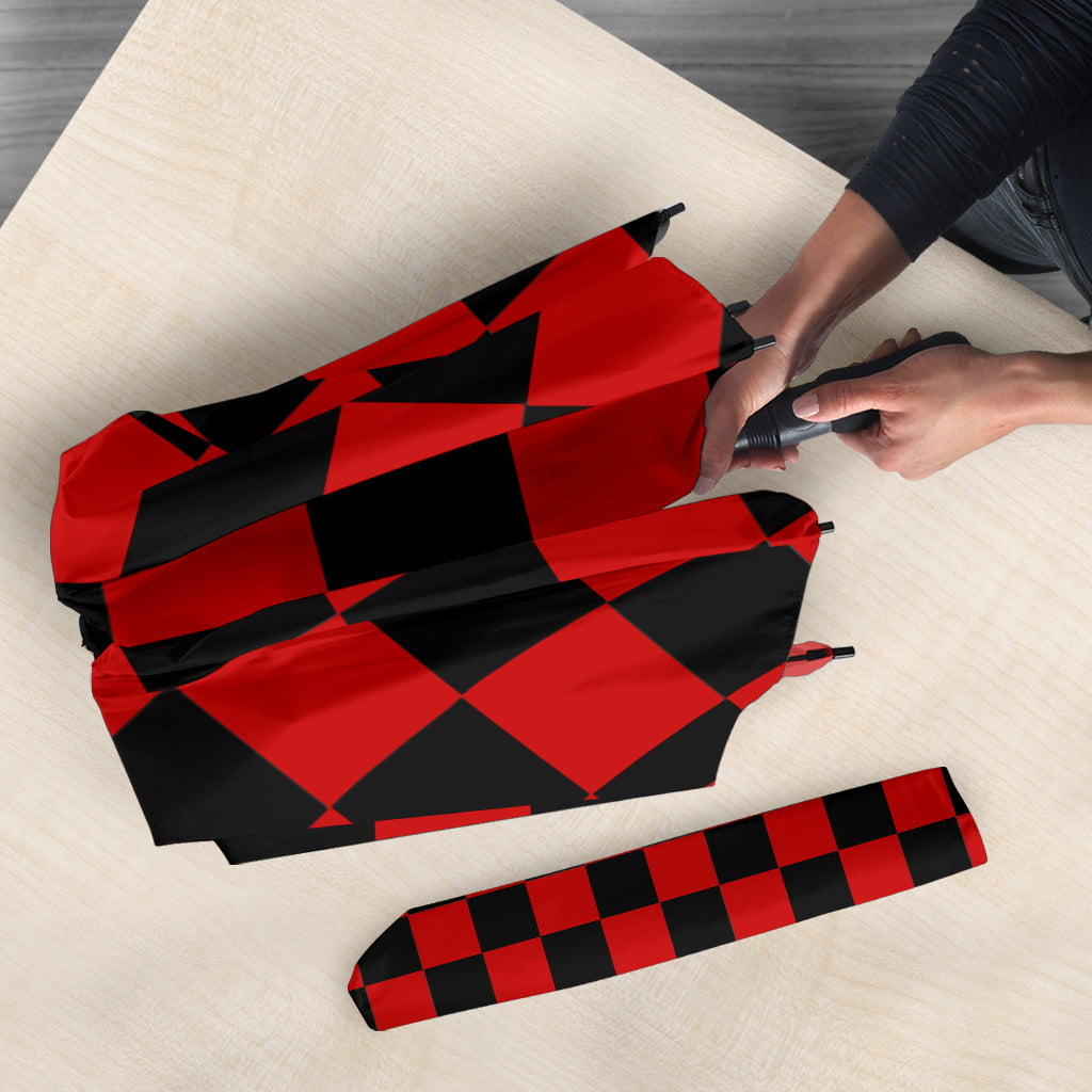 Racing Checkered Flag Umbrella