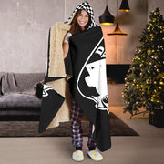 Dwarf Car Racing Forever Hooded Blanket