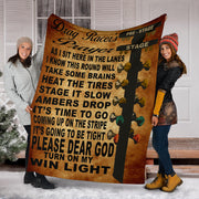 Drag Racer's Prayer Blanket