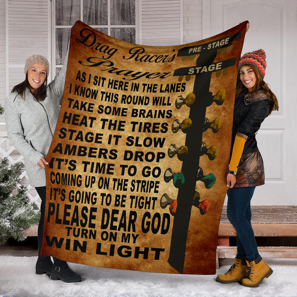 Drag Racer's Prayer Blanket