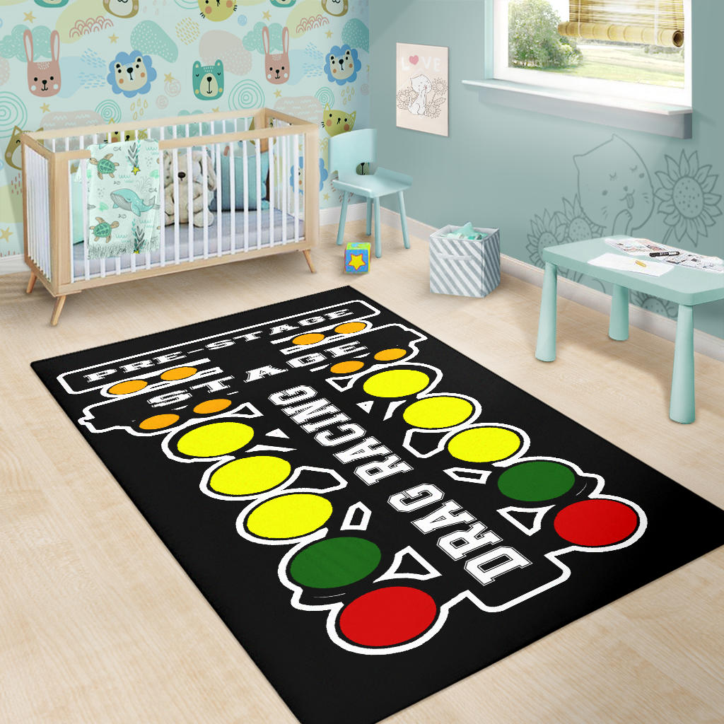 Drag Racing Rug
