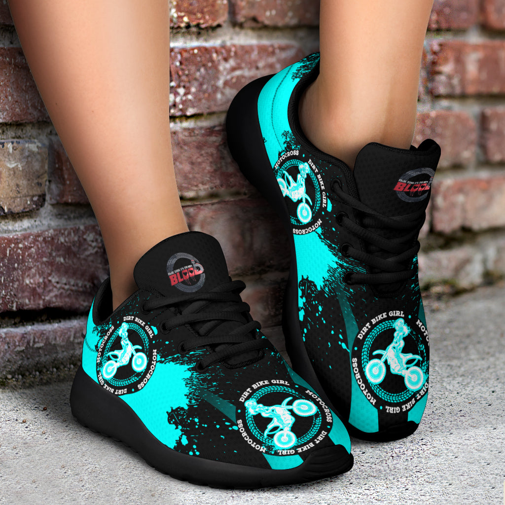 Dirt Bike Girl Sneakers