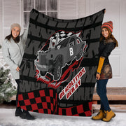 Custom demolition derby blanket