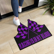Racing Shaped Door Mats