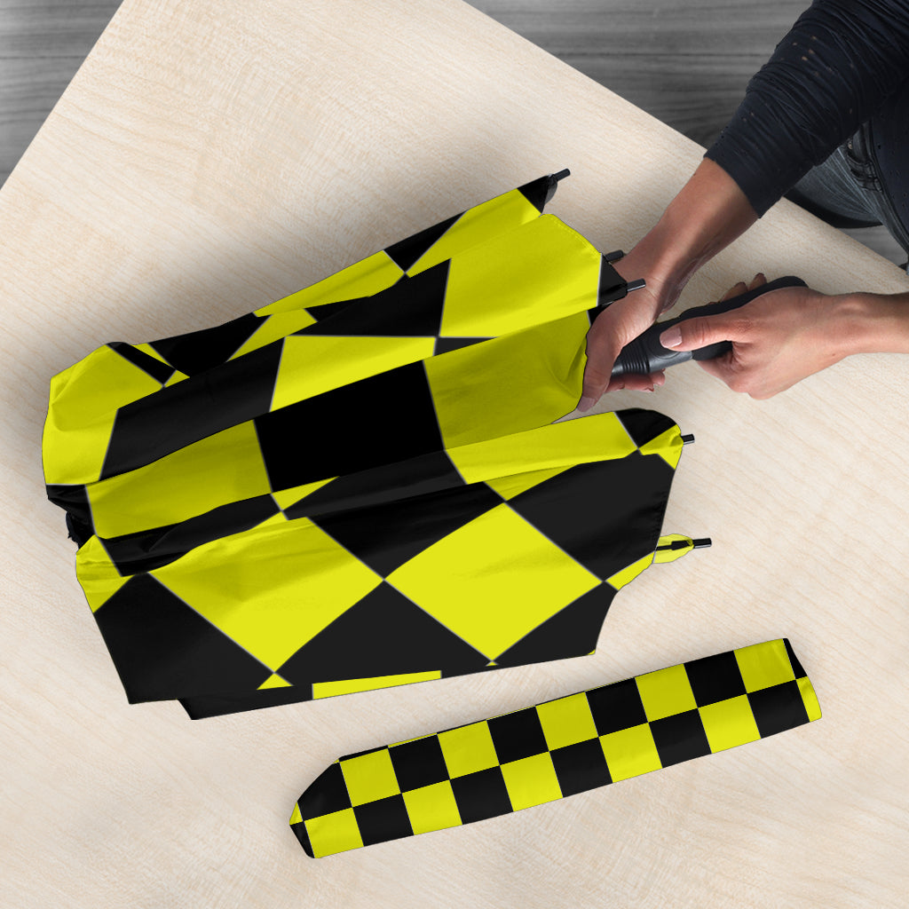 Racing Checkered Flag Umbrella