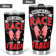 dirt track racing tumbler