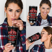 go kart racing sister tumbler