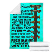 Drag Racer's Prayer Blanket