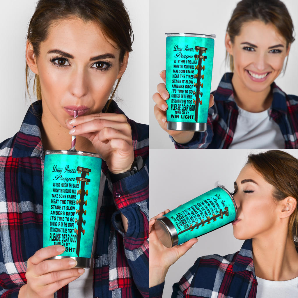 Drag Racer's Prayer Tumbler