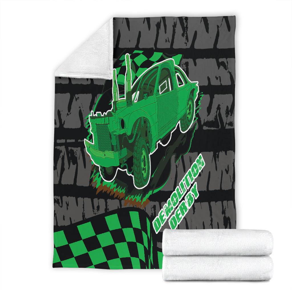 Demolition Derby Blanket
