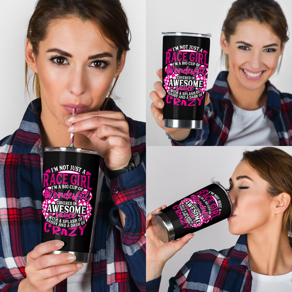 Race Girl Tumbler