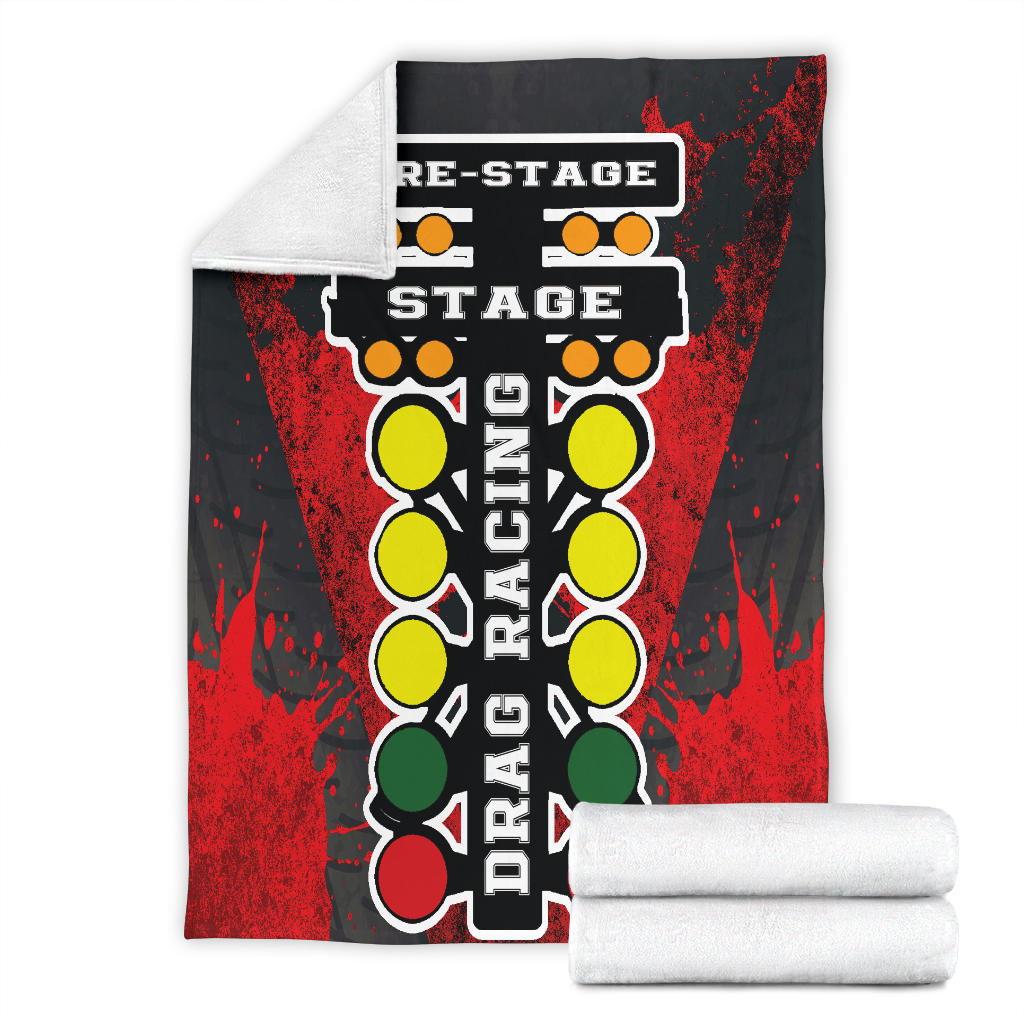 Drag Racing Blanket