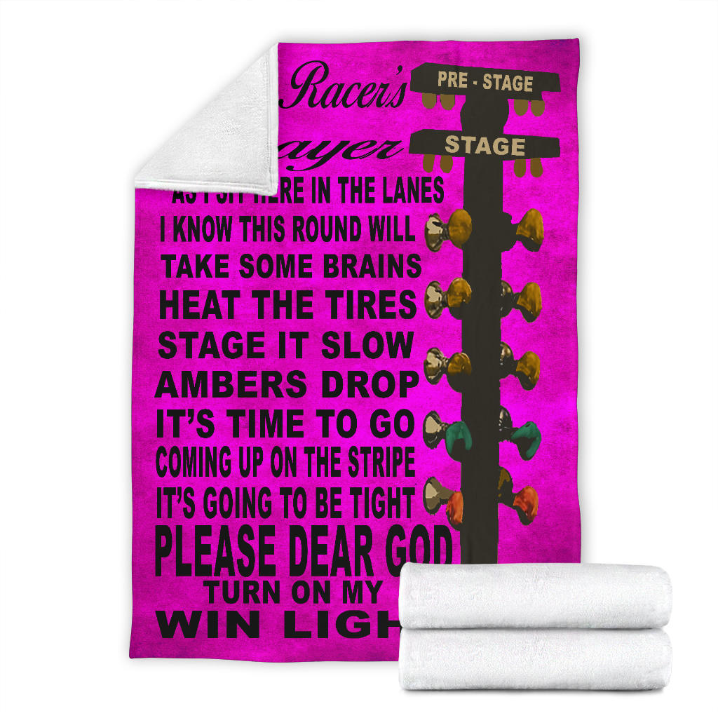 Drag Racer's Prayer Blanket