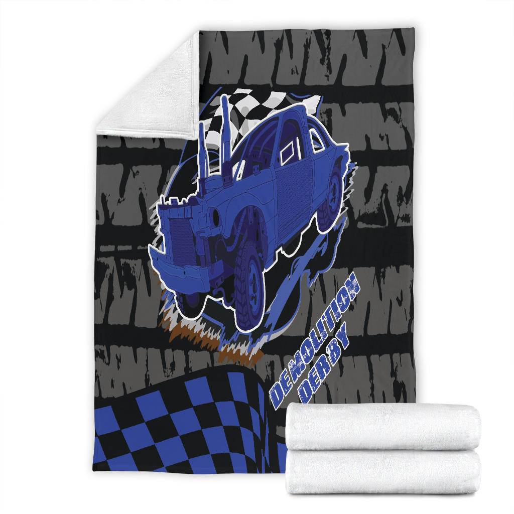 Demolition Derby Blanket