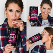 dirt track racing daughter tumbler