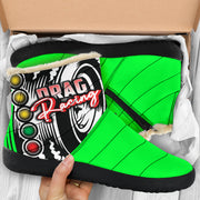Drag Racing Cozy Winter Boots