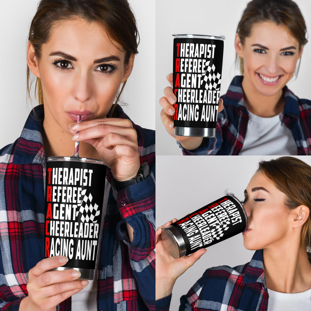 racing aunt tumbler