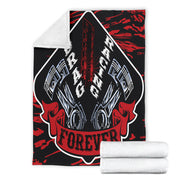 Drag Racing Blanket