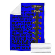 Drag Racer's Prayer Blanket