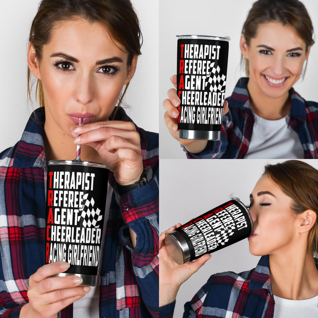 racing Girlfriend tumbler