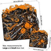 Custom Shaped Motocross Door Mat
