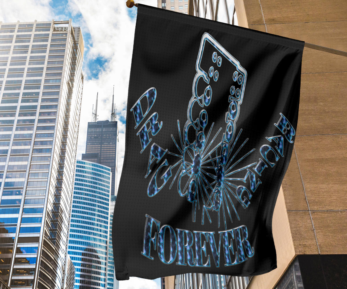 Drag Racing Forever Flag