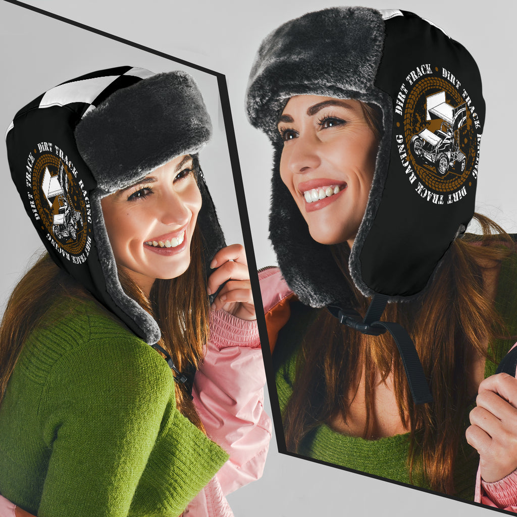 Dirt Racing Trapper Hat sprint car