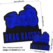 Custom Shaped Drag Racing Bike