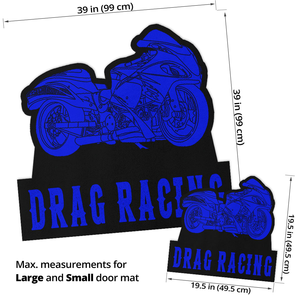 Custom Shaped Drag Racing Bike