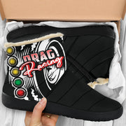 Drag Racing Cozy Winter Boots