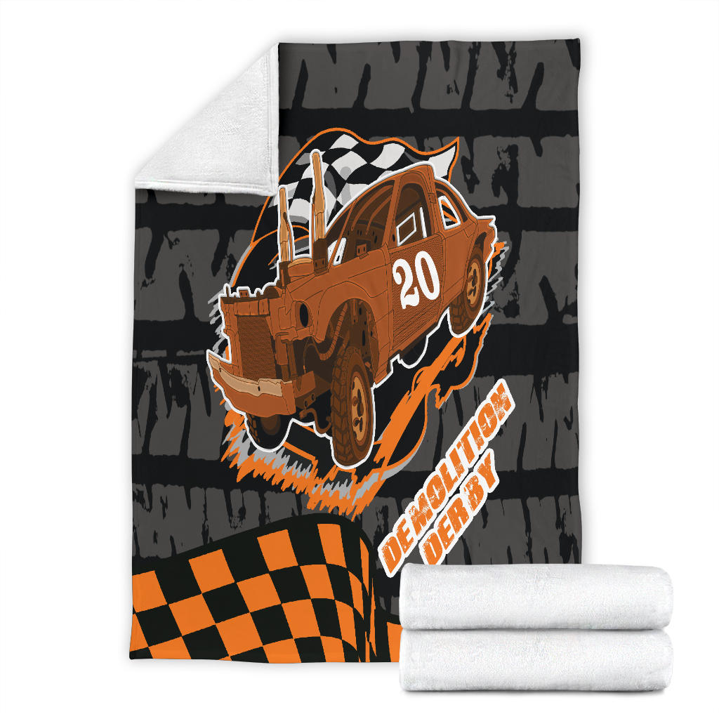 Demolition Derby Blanket